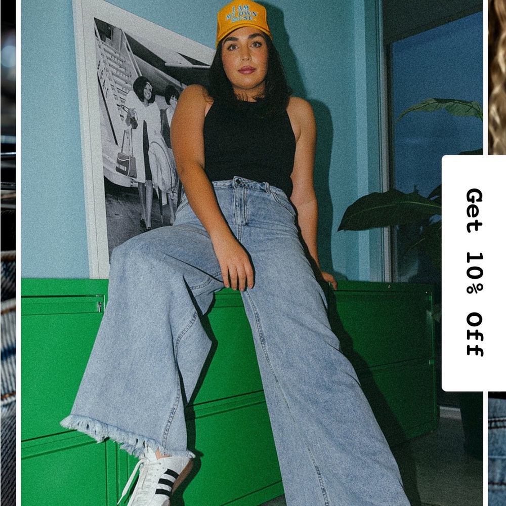 Dressed in LALA Effortlessly Cool Wide Leg Denim